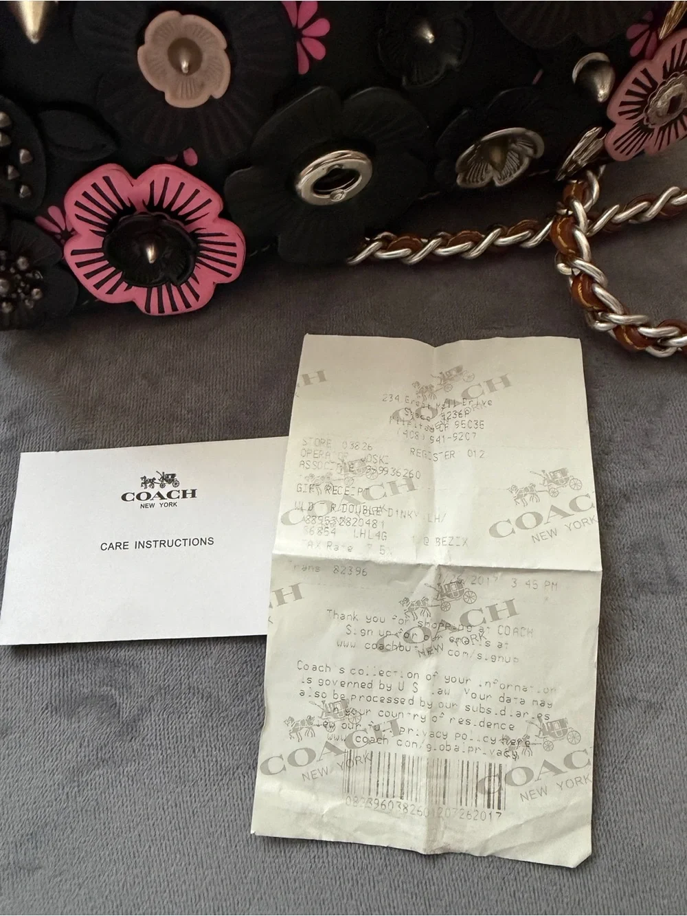 STUNNING & ULTRA-RARE Coach 1941 Tea Rose Double Dinky Satchel